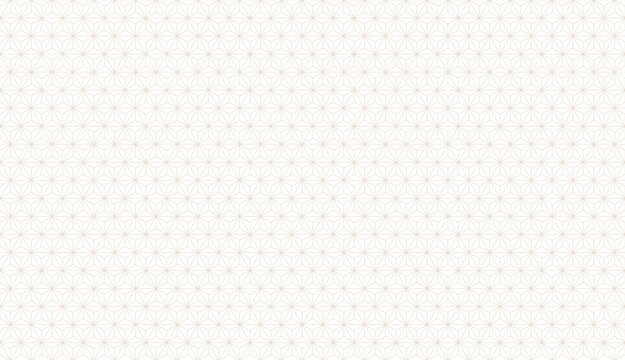Japanese Asanoha Seamless Pattern Background in Beige