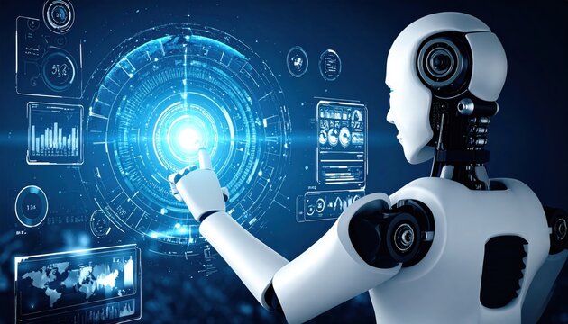 Quantum machine learning technology with 3d rendering cognitive humanoid robot drive quantum machine and algorithms
