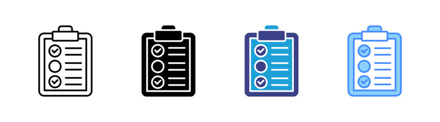 Planning icon set multiple style collection  © Ifanicon