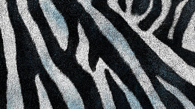 Zebra Pattern Texture Art