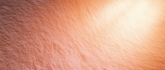 Naklejka premium Orange textured surface with light