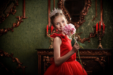 Obraz premium Peony Crown Princess