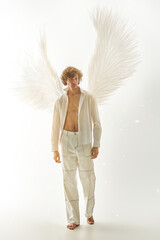 Obraz premium Celestial Angel Journey