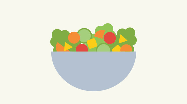 A colorful bowl of fruit toppings sits on a table with a yogurt bowl.