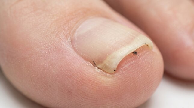 The Little Toenail: Involuted Nail Edge with Visible Cuticle and Proximal Fold