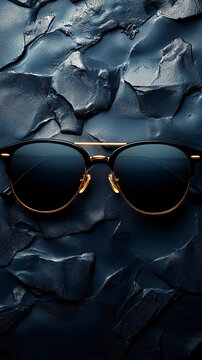 Fashion-forward Sunglasses Advertisement