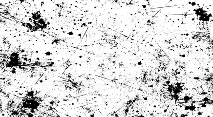Fototapeta premium High Contrast Grunge Texture Background with Distressed Surface, Rough Stains and Dust Pattern for Retro Vintage Design.