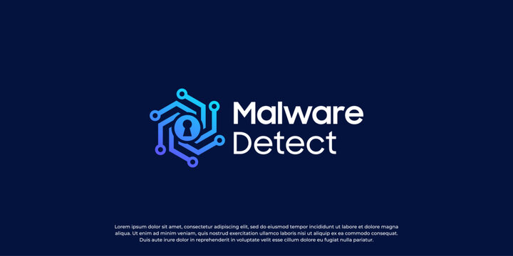 Digital Cyber Protection Technology Logo Design