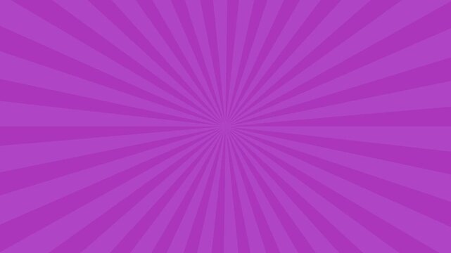 Abstract Purple Radial Sunburst Motion Graphics Background Loop 4K | Dynamic Rays Animation
