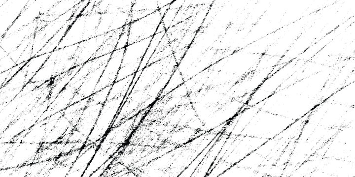 Grunge texture background with black scratches and scuffs on white vector illustration for creative design projects