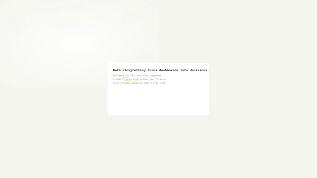 Animated article highlight callout on white background