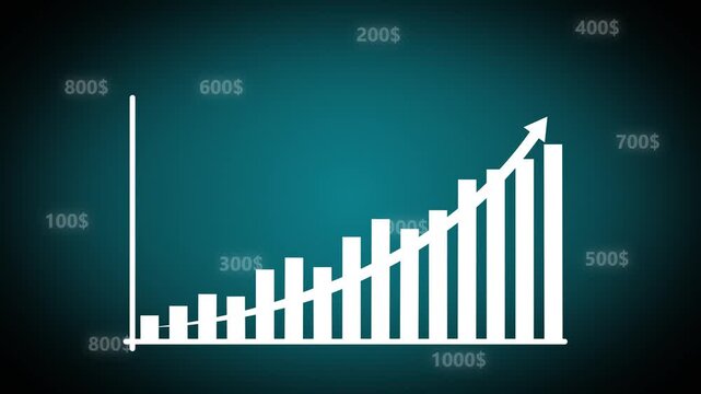 Many charts and graphs with reflection light and flare concept image of data gathering and statistical analysis for business intelligence and financial reporting