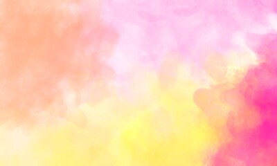 abstract colorful watercolor background © Nurry