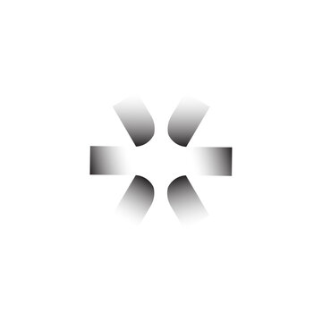Minimal Geometric Asterisk Logo