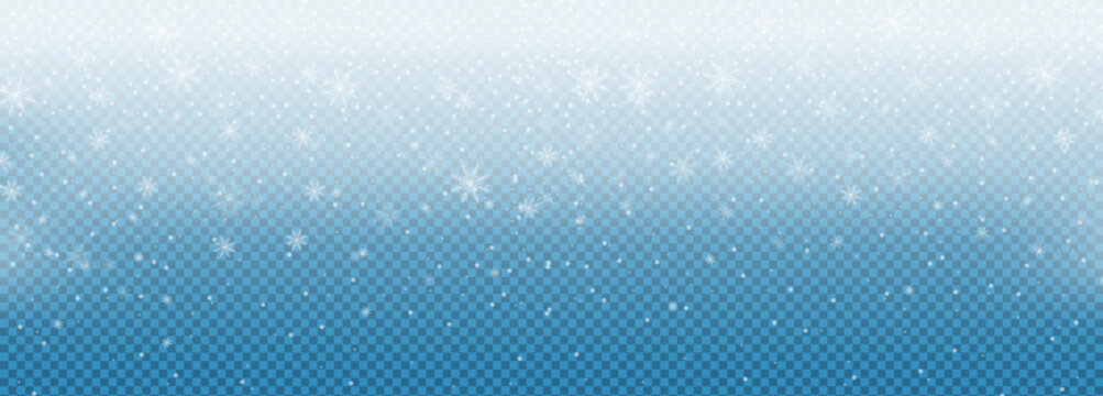 Navy transparent winter snowstorm sky mesh gradient. Ice snowfall swirl snow frozen effect overlay. Magic dust particles. Christmas and New year spotlight abstract pattern. Vector illustration