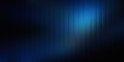 Mystical blue light beams in dark space background © Lucky