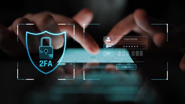Two-factor authentication strengthens login system security. Adds protection, two-factor authentication increases privacy, and two-factor authentication prevents access breaches. Marrow