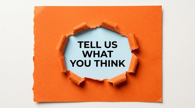 Tell Us What You Think
