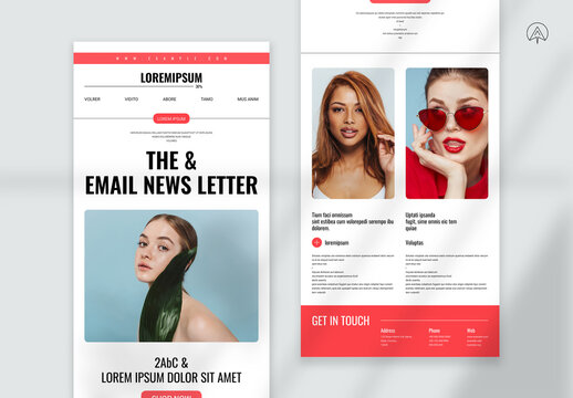 The Email News Letter Template