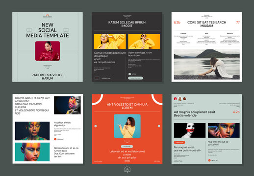 Social Media Template