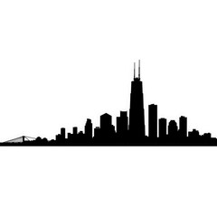 Fototapeta premium new York city skyline with transparent background PNG and JPEG image