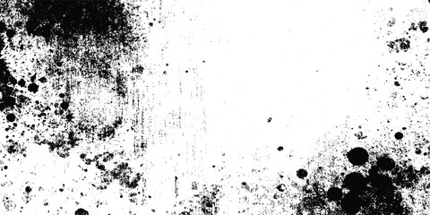 Fototapeta premium Abstract old paper texture and grunge ink splat background design crack wall design 