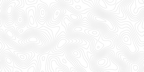 Topographic map background seamless contour lines pattern vector illustration for cartography and terrain elevation concepts, topographic map patterns, topography line map. © MD AL AMIN