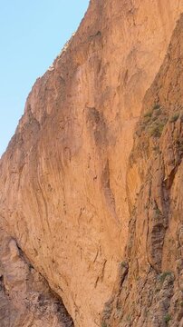 Todra Gorge Canyon Walls in Morocco&rsquo;s Atlas Mountains