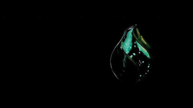 Asymmetrical Energy Drain Within a Biotech Fluid Container