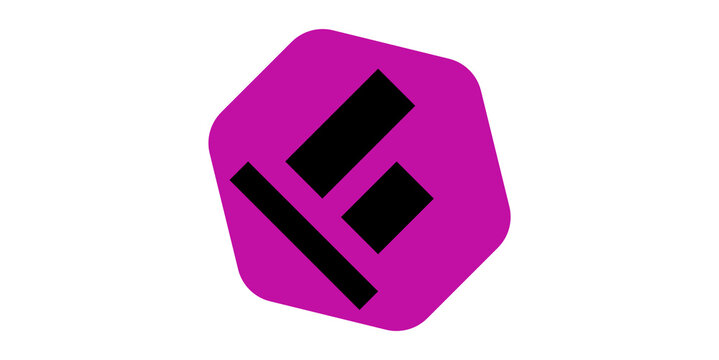 Tilted align bottom black vector icon for ui design app interface.
