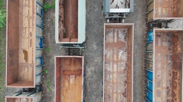 Bocznica kolejowa, 4K, 59,94fps