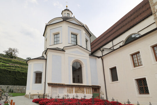 The Neustift Monastery in Vahrn near Brixen in South Tyrol, Italy  