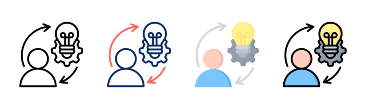 Implement icon set multiple style collection