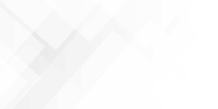 Minimal abstract technology triangle white and gray background. white paper square  lines light web business Space design.