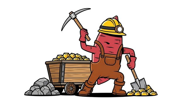 Construction worker operating mini excavator outdoors.