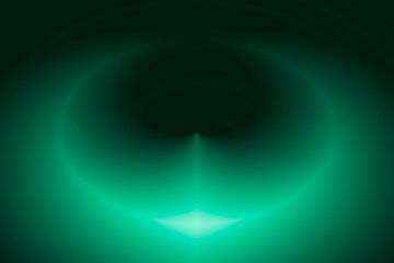 Fondo abstracto con resplandor circular verde © Gabrieuskal