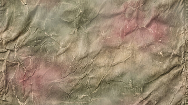 Aged Waxed Canvas Texture in Muted Earth Tones