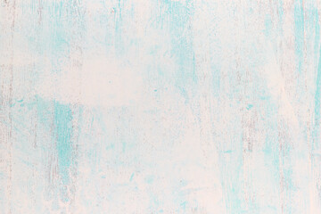 Fototapeta premium Light blue painted wood texture background with distressed surface