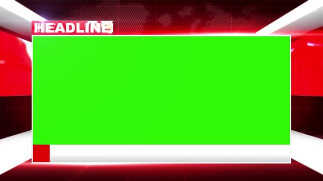 News Headline Broadcast Animation Background with Dynamic Red and white Background.
Ideal for breaking news intros, headline updates, television programs, media presentations, and live broadcasts.