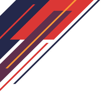 Modern Parallelogram Corner