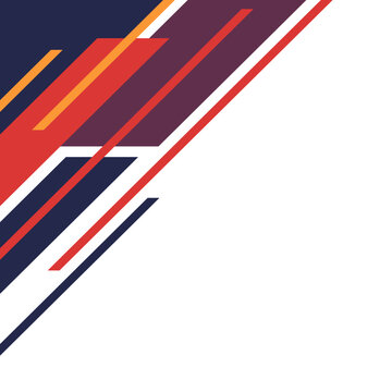 Modern Parallelogram Corner