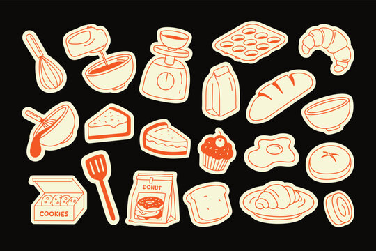 Pastry Lover Stickers