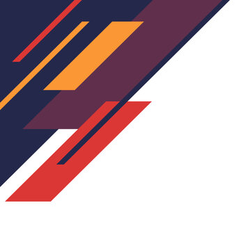 Modern Parallelogram Corner
