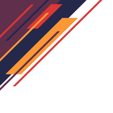 Modern Parallelogram Corner