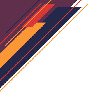 Modern Parallelogram Corner