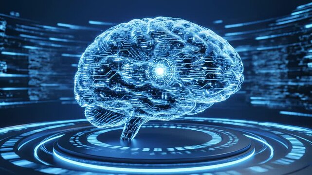 Digital brain with circuit patterns