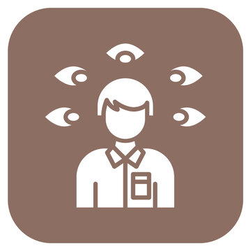 Paranoia Vector Icon Style