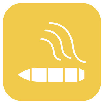 Cigar Vector Icon Style
