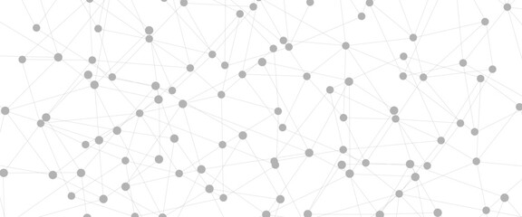 Abstract technology dot and line connection digital hi tech design concept background. Space for text. Vector illustration © Rayhan
