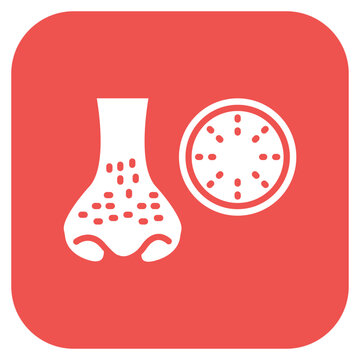 Blackhead Vector Icon Style